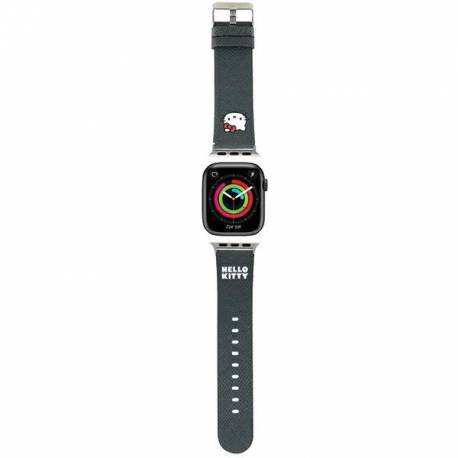 Pasek Hello Kitty Kitty Head Na Apple Watch 38/40/41Mm - Czarny