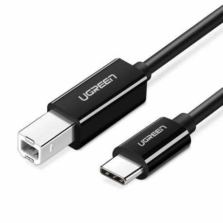 Ugreen Kabel Przewód Do Drukarki Usb-C - Usb-B 480Mb/s 2M Czarny (Us241)