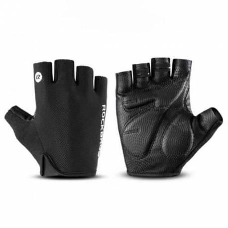 Rękawiczki Rowerowe Rockbros S106Bk Rozmiar M - Czarne