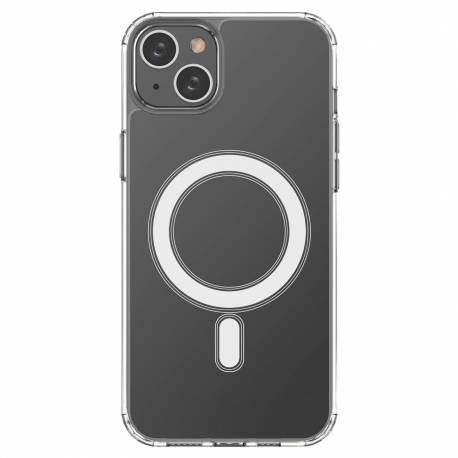 Etui magnetyczne MagSafe do iPhone 15 Plus Clear Magnetic Case - przezroczyste