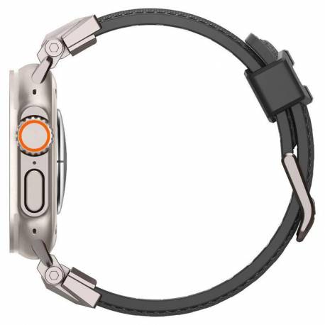 Etui Z Paskiem Spigen Durapro Armor Na Apple Watch 4/5/6/7/8/9/se/ Ultra (42/44/45/49 Mm) - Czarne