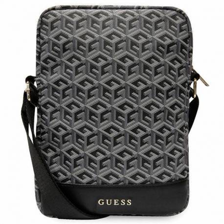 Torba Guess Gcube Stripes Na Tablet 10" - Czarna