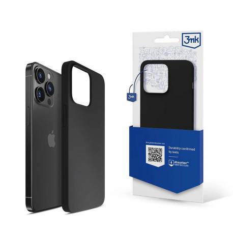 Etui iPhone 13 Pro Max silikonowe z serii 3mk Silicone Case - czarne