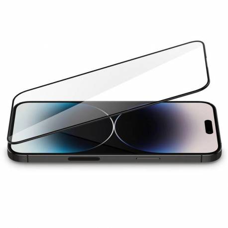 Szkło Hartowane Spigen Glass Fc Na Iphone 14 Pro Max - Czarne