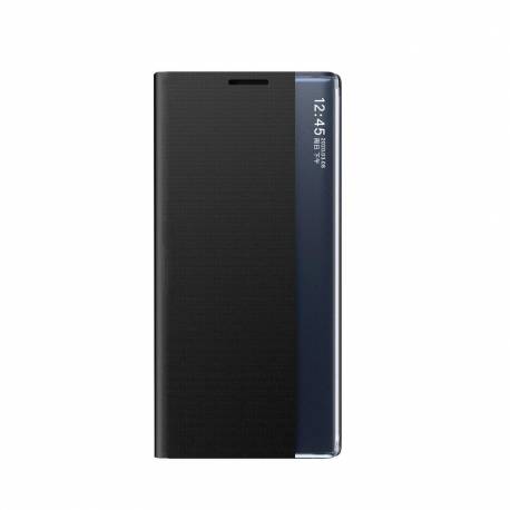 Etui New Sleep View Case Z Klapką I Podstawką Na Samsung Galaxy A35 - Czarne