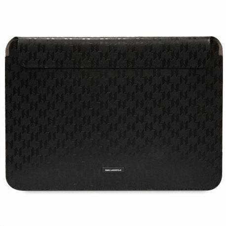 Etui Karl Lagerfeld Saffiano Plaque Na Laptop 14" - Czarne