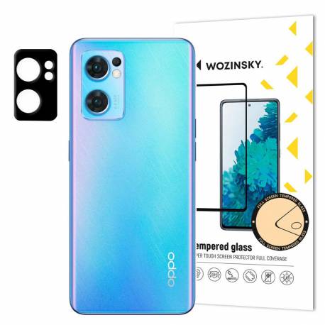 Wozinsky Full Camera Glass szkło hartowane 9H na cały aparat kamerę Oppo Reno7 5G