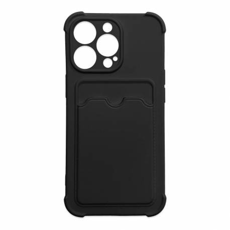 Card Armor Case etui pokrowiec do Xiaomi Redmi 10X 4G / Xiaomi Redmi Note 9 portfel na kartę silikonowe pancerne etui Air Bag cz
