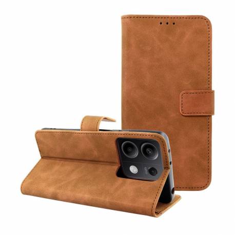 Kabura Tender Book Do Xiaomi Redmi Note 13 5G Brązowy