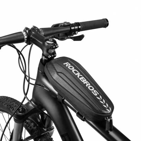 Torba Rowerowa Rockbros B62-1 Na Kierownicę Lub Ramę 3 L - Czarna