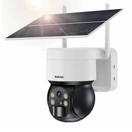 Kamera Choetech Asc006-Wf Solarna Inteligentna Ptz Wifi Z Panelem Słonecznym 5W - Biała