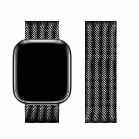 Forcell F-Design Fa03 Pasek / Opaska Do Apple Watch 38/40/41Mm Czarna