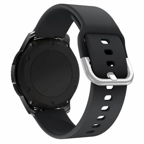 Silicone Strap Tys Opaska Do Smartwatcha Zegarka Uniwersalna 22Mm Czarny