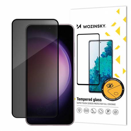 Szkło Hartowane Wozinsky Privacy Glass Prywatyzujące Z Filtrem Anti-Spy Na Samsung Galaxy S24+