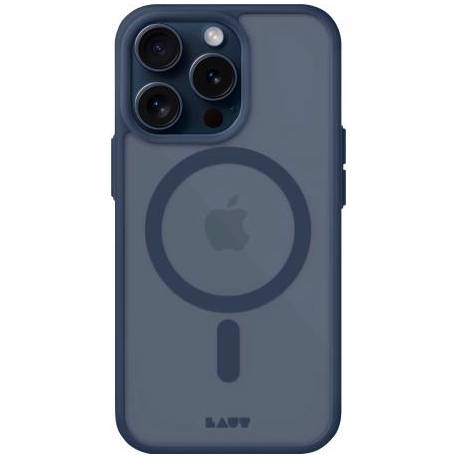 Etui Laut Huex Protect Z Magsafe Do Iphone 15 Pro - Ciemnoniebieskie