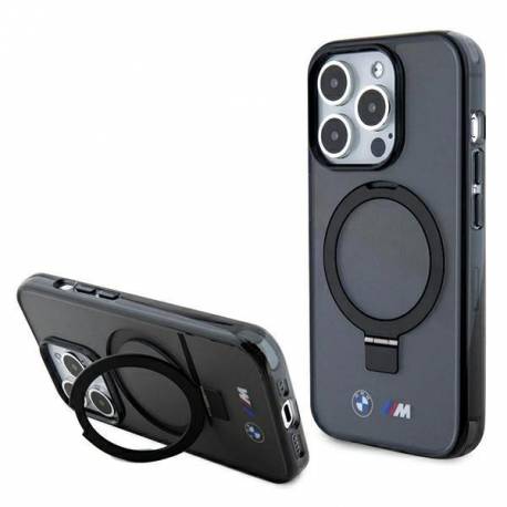 Etui Bmw Ring Stand M Collection Magsafe Na Iphone 15 Pro Max - Czarne