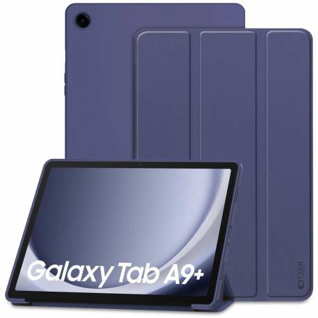 Etui Tech-Protect Smartcase Na Samsung Galaxy Tab A9+ 11" X210 / X215 / X216 - Granatowe