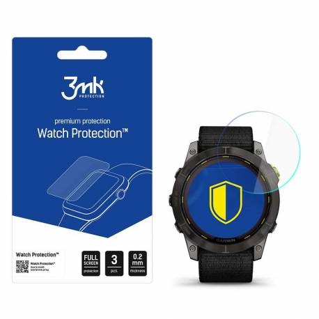 Szkło Hybrydowe 3Mk Watch Protection™ V. Flexibleglass Na Garmin Enduro 2 51 Mm