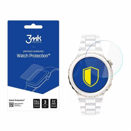 Szkło Hybrydowe 3Mk Watch Protection™ V. Flexibleglass Na Huawei Watch Gt 3 Pro Elegant 43 Mm