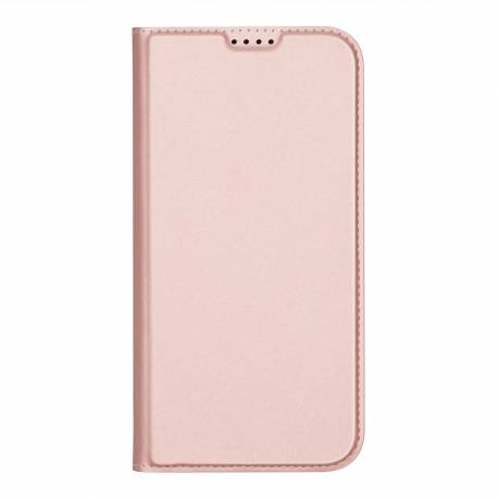 Etui Dux Ducis Skin Pro Na Iphone 16 Z Klapką I Miejscem Na Kartę - Różowe
