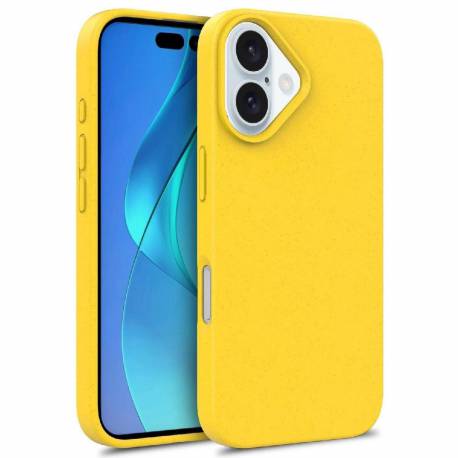 Etui Multiple Color Wheat Case Magsafe Na Iphone 16 Pro - Żółte