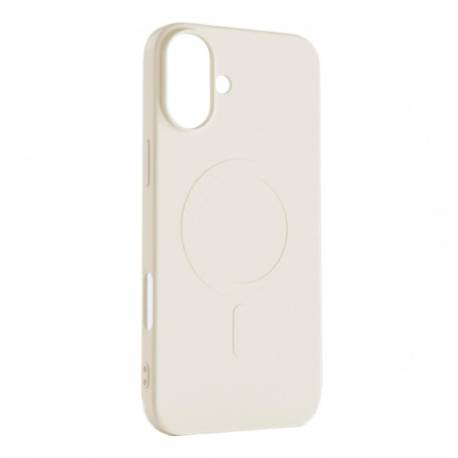 Etui Liquid Silicone Case Magsafe Na Iphone 16 Pro Max - Beżowe