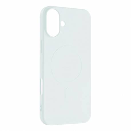 Etui Liquid Silicone Case Magsafe Na Iphone 16 - Białe