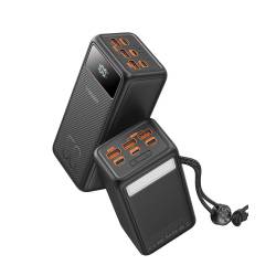 Bateria Zewnętrzna (Powerbank) Veger Tank Lite - 50 000Mah Lcd Quick Charge Pd 22,5W Czarny (W5001)
