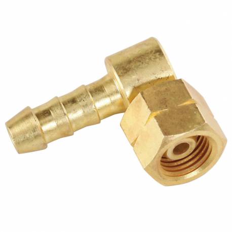 Przejściówka Króciec Kątowy 1/4'' Lh Do Podłączenia Węża Gazowego 8X15 Mm