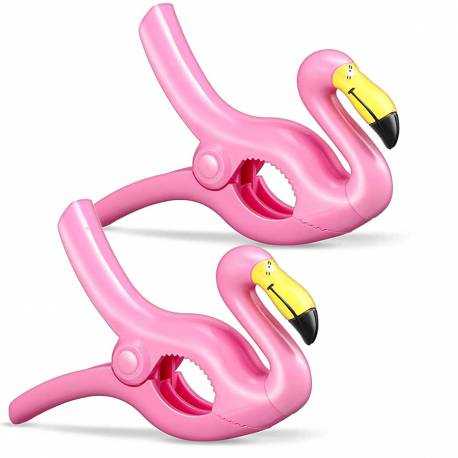 Klamra Do Trzymania Ręczników Spinka 11,5 Cm Na Plaże Flaming Klp05 2 Szt