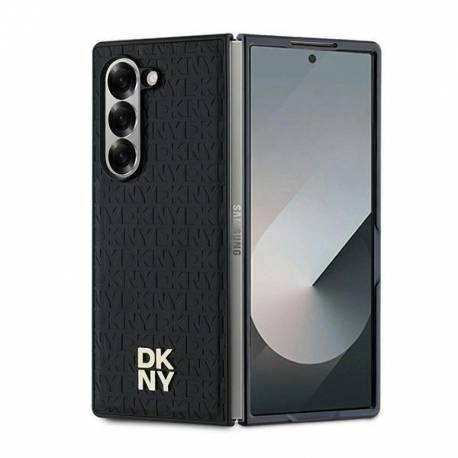 Etui Dkny Repeat Pattern Stack Logo Na Samsung Galaxy Z Fold6 - Czarne
