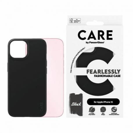 Etui Care By Panzerglass Fearlessly Fashionable Case Na Iphone 15 - Czarne