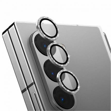 Szkło Hartowane Uniq Optix Auminium Na Obiektyw Z Aplikatorem Na Samsung Galaxy Z Fold 6 - Srebrne