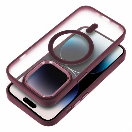 Futerał Matte Mag Cover Kompatybilny Z Magsafe Do Iphone 16 Pro Czerwony