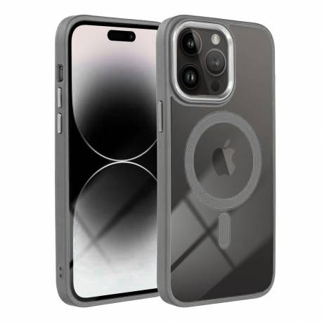 Futerał Color Edge Mag Cover Kompatybilny Z Magsafe Do Iphone 16 Pro Max Tytanowy Szary