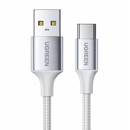 Kabel Ugreen Us288 60132 Usb-A / Usb-C Qc 3.0 3A 1.5M - Biały