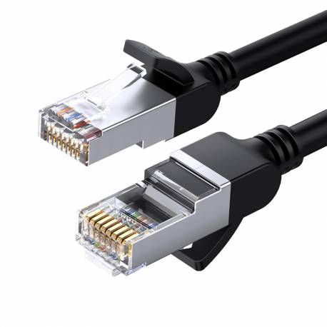 Kabel Ugreen Nw101 50192 Ethernet Cat 6 U/utp Okrągły 2M - Czarny