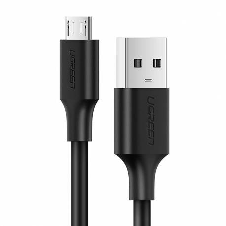Kabel Ugreen Us289 60134 Micro Usb / Usb-A 0.25M - Czarny
