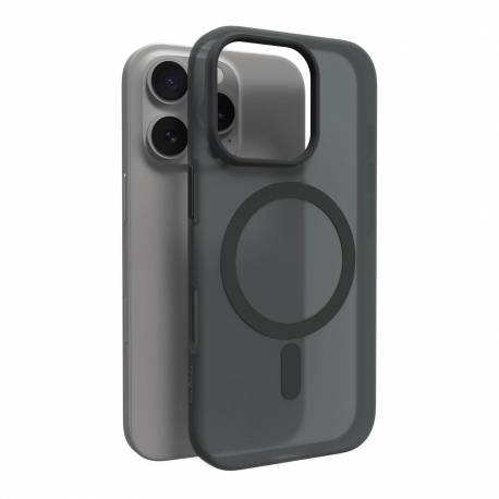 Etui Silikonowe Puro Daylight Magsafe Do Iphone 16 - Czarne
