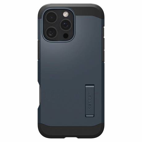 Etui Spigen Tough Armor Magsafe Z Podstawką Na Iphone 16 Pro Max - Ciemnoszare