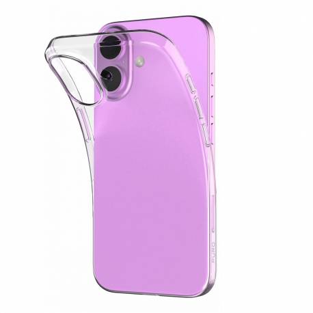 Etui Silikonowe Puro 03 Nude Do Iphone 16 Plus - Przezroczyste