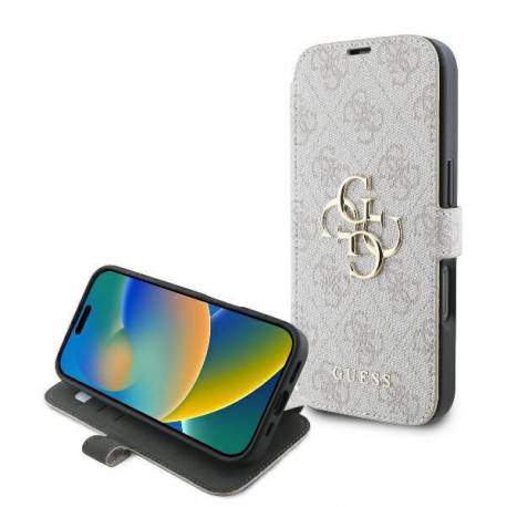 Etui Guess 4G Metal Logo Na Iphone 16 Pro Max - Różowe