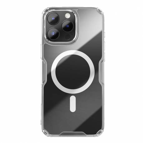 Etui Nillkin Nature Pro Magnetic Case Z Magsafe Na Iphone 16 Pro - Przezroczysto-Białe