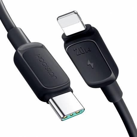 Kabel Joyroom Multi-Color Series A14 Usb-C / Lightning 20W 1.2 M - Czarny