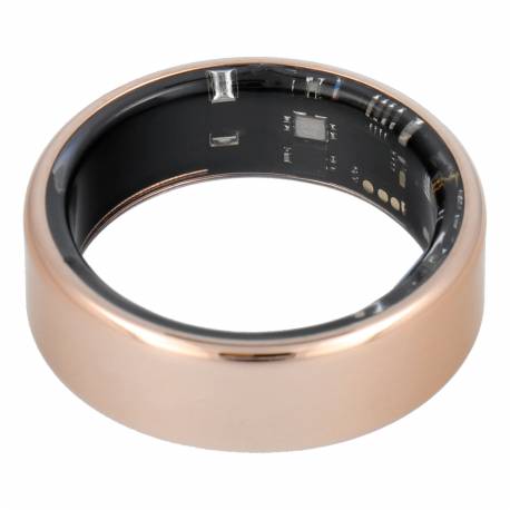 Smart Ring R11M- Inteligentny Pierścień Ze Stali Ze Stacją Ładującą Rozmiar 12 (21,4Mm) Złoty