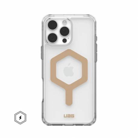 Futerał (Uag) Urban Armor Gear Plyo Kompatybilny Z Magsafe Do Iphone 16 Pro Max Ice / Gold