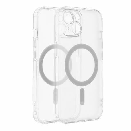 Futerał Frost Mag Cover Z Ochroną Aparatu Kompatybilny Z Magsafe Do Iphone 14 Pro Max Transparentny