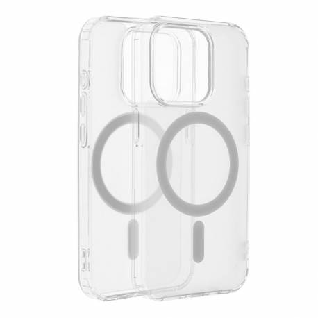 Futerał Frost Mag Cover Kompatybilny Z Magsafe Do Samsung S24 Transparentny