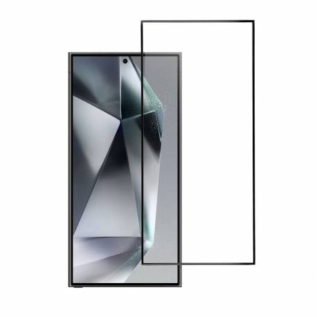 Szkło Hartowane Blue Star 5D - Do Samsung Galaxy S24 Ultra (Full Glue/case Friendly) - Czarny