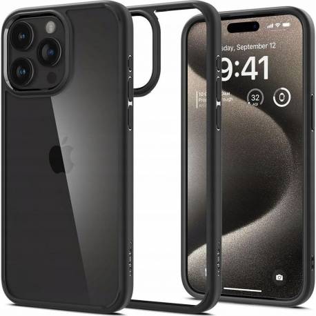 Spigen Futerał Ultra Hybrid Do Iphone 16 Pro Matte Black